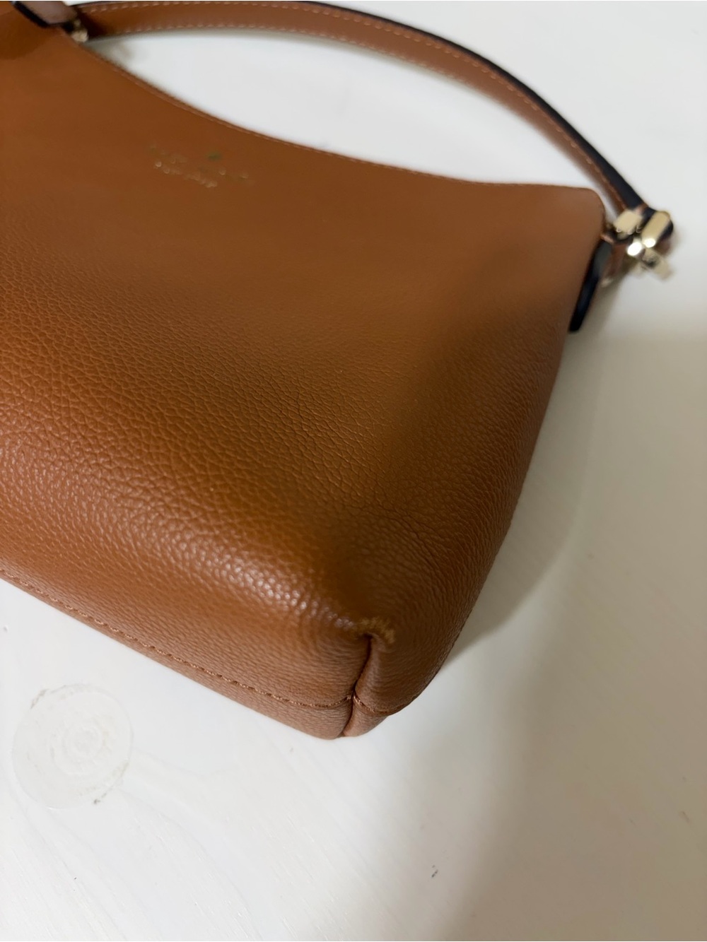Kate Spade Brown Pebbled Leather Crossbody - Picture 5 of 7